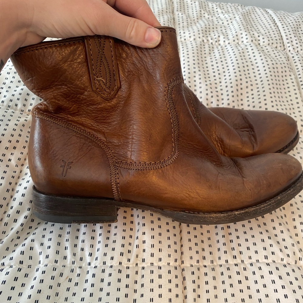 Women’s Frye Brown Leather Boots